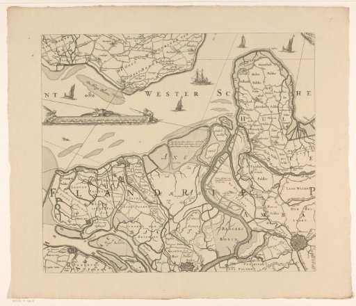 Map of Zeeland (eighth part)