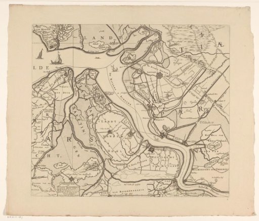 Map of Zeeland (ninth part)