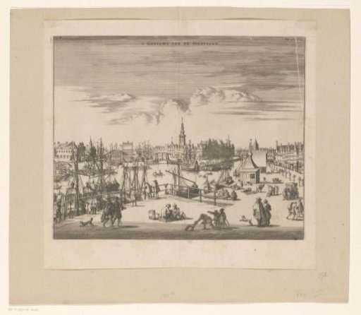 View of the Harbour and the City of Middelburg