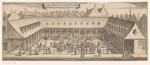 View of the Merchant's Exchange at Middelburg