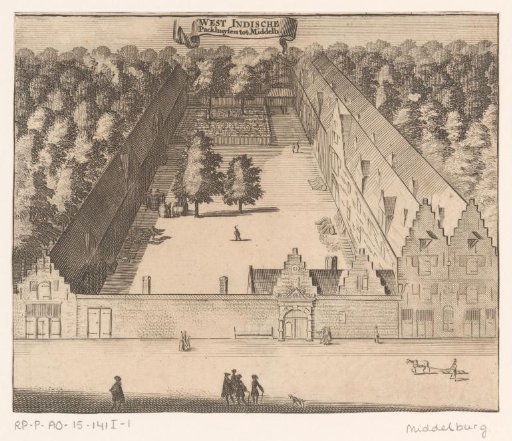 View of the West India Warehouses at Middelburg