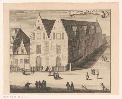 View of the State Naval Magazine in Middelburg