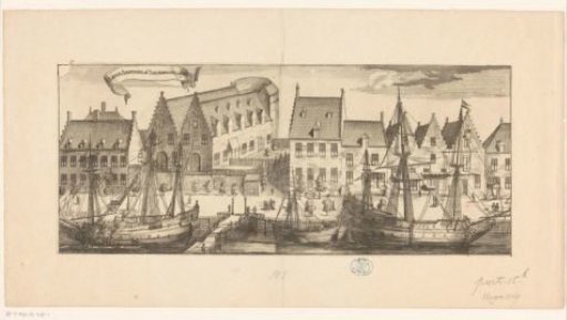 View of the State Naval Magazine in Veere