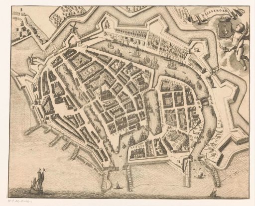 Plan of Vlissingen