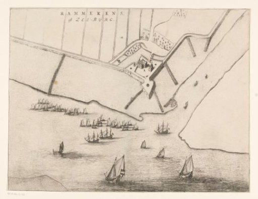 Map of Fort Rammekens