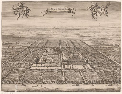 View of the country estate Huis ten Duyne