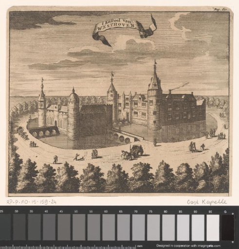 View of Westhove Castle
