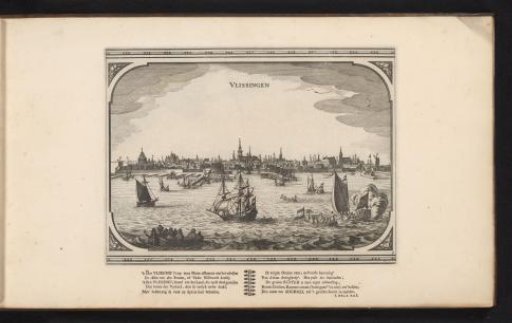 View of Vlissingen, from the Western Scheldt
