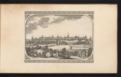 View of Vlissingen, from the land side