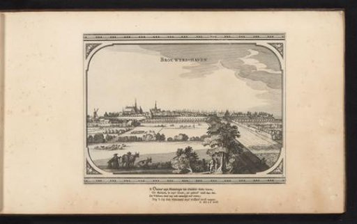 View of Brouwershaven