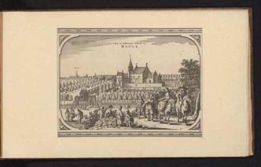 View of Ter Hooge Castle