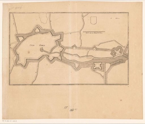 Fortress plan of Goes