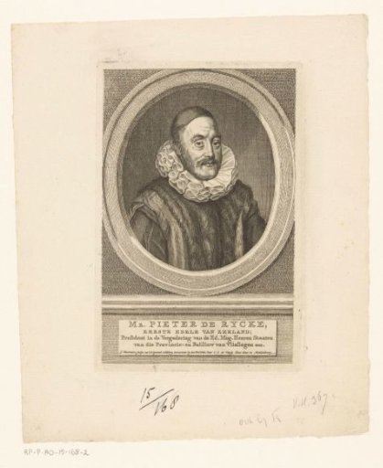 Portrait of Petrus Rijcke