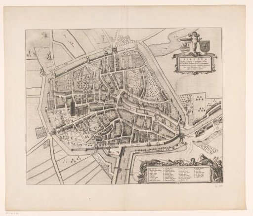 Map of Zierikzee