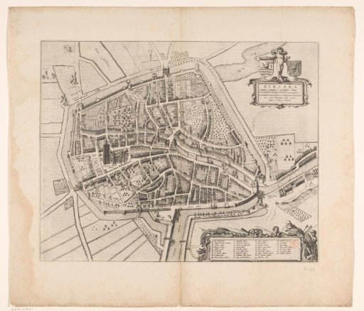 Plan of Zierikzee