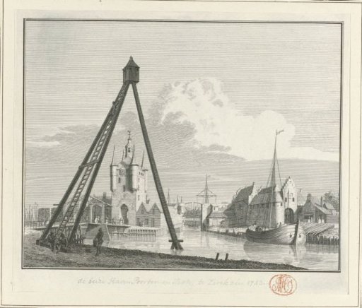 View of the Harbour of Zierikzee, 1743