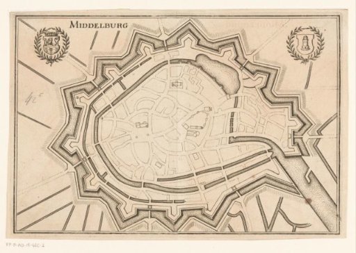 Fortress Plan of Middelburg