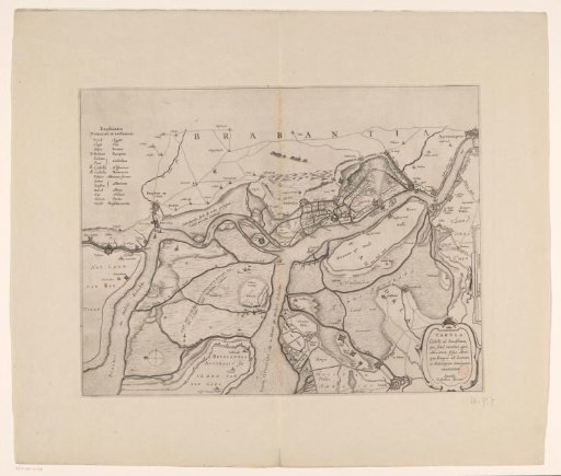 Forts on the Eastern and Western Scheldt, 1627