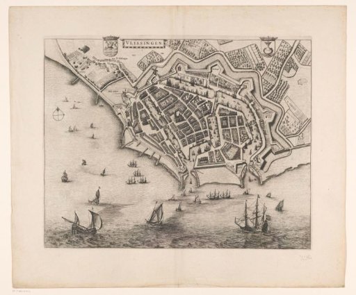 Plan of Vlissingen