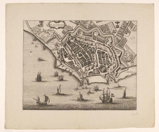 Plan of Vlissingen