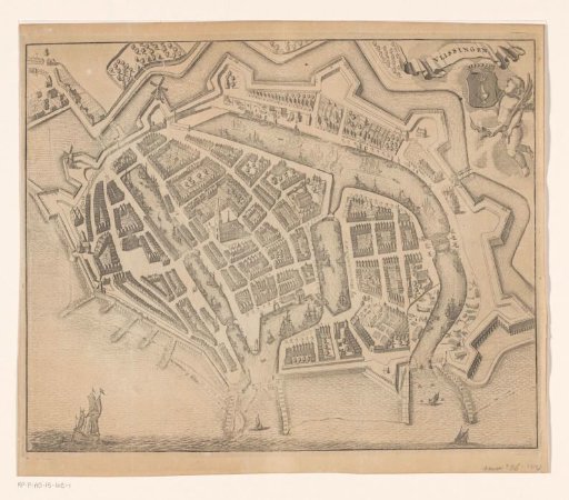 Plan of Vlissingen
