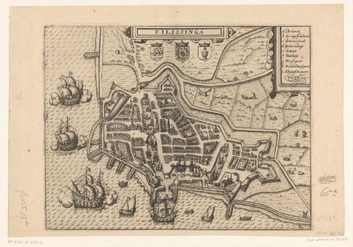 Plan of Vlissingen