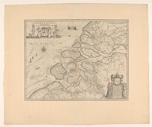 Map of Zeeland