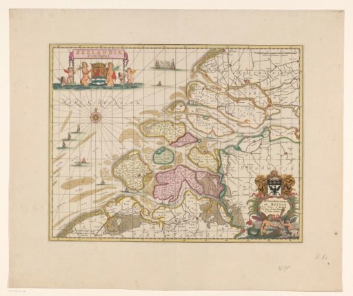 Map of Zeeland