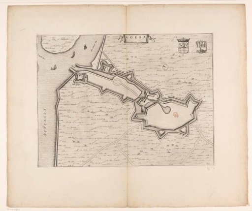 Fortress plan of Goes