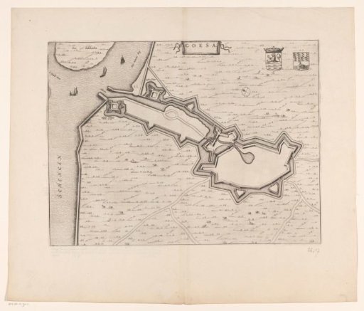 Fortress plan of Goes