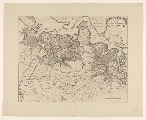 Map of the Four Ambachts
