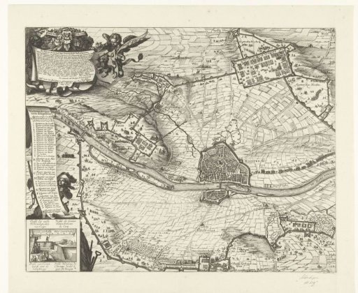 Siege of Maastricht, 1632 (plate 1)