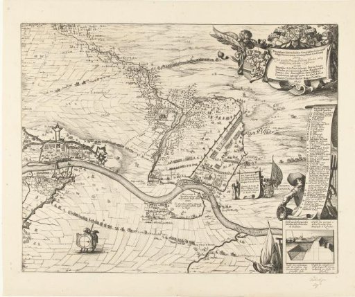 Siege of Maastricht, 1632 (plate 2)
