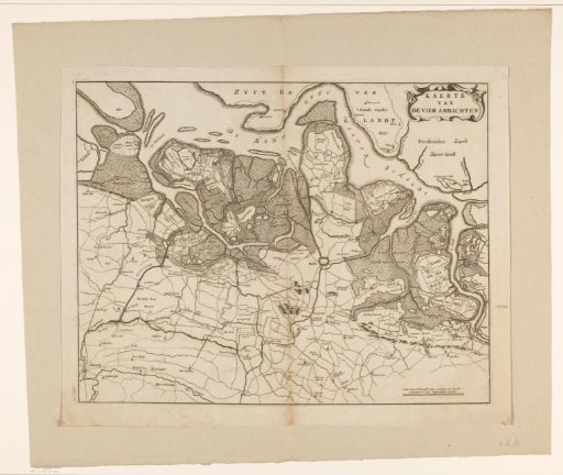 Map of the Four Ambachts