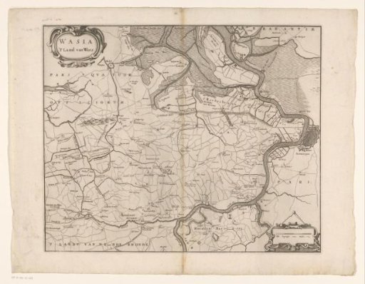 Map of the Waasland
