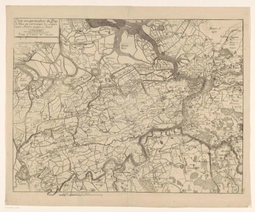 Map of the Waasland