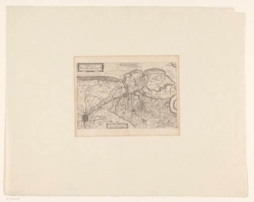 Map of East Flanders