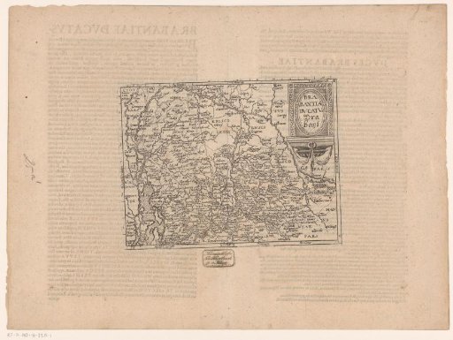 Map of Brabant