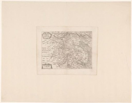 Map of the Meierij of 's-Hertogenbosch