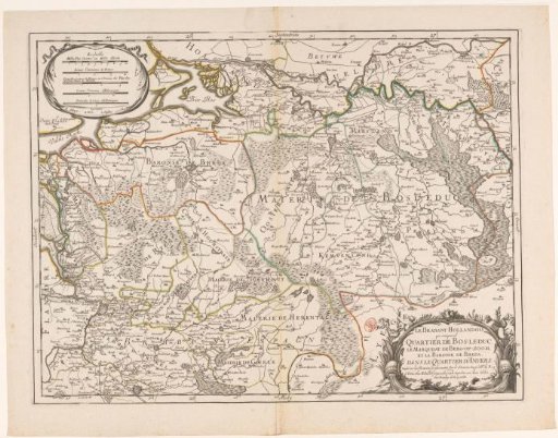 Map of Brabant