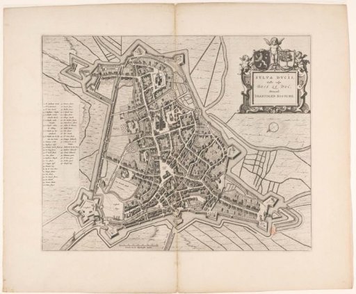 Plan of 's-Hertogenbosch