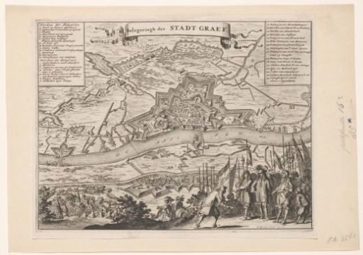 Siege of Grave by William III, 1674