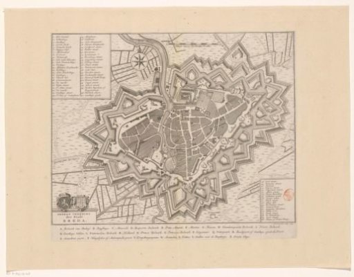 Map of Breda