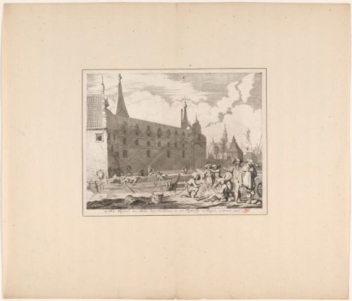 The stratagem with the Turfschip of Breda, 1590