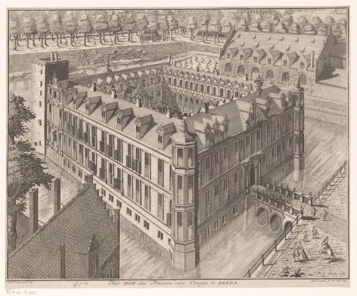 View of the Castle of Breda