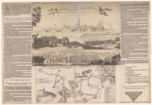 Conquest of Breda and the departure of the Spanish garrison, 1637