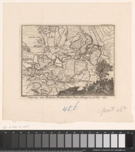 Siege of Breda by Frederik Hendrik of Orange in 1637
