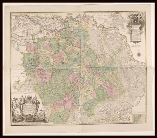 Map of Brabant