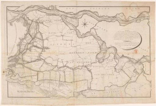 Map of the Land of Heusden and Altena