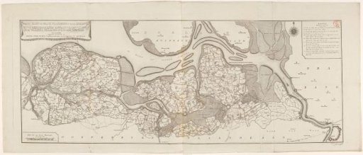 Map of Zeelandic Flanders